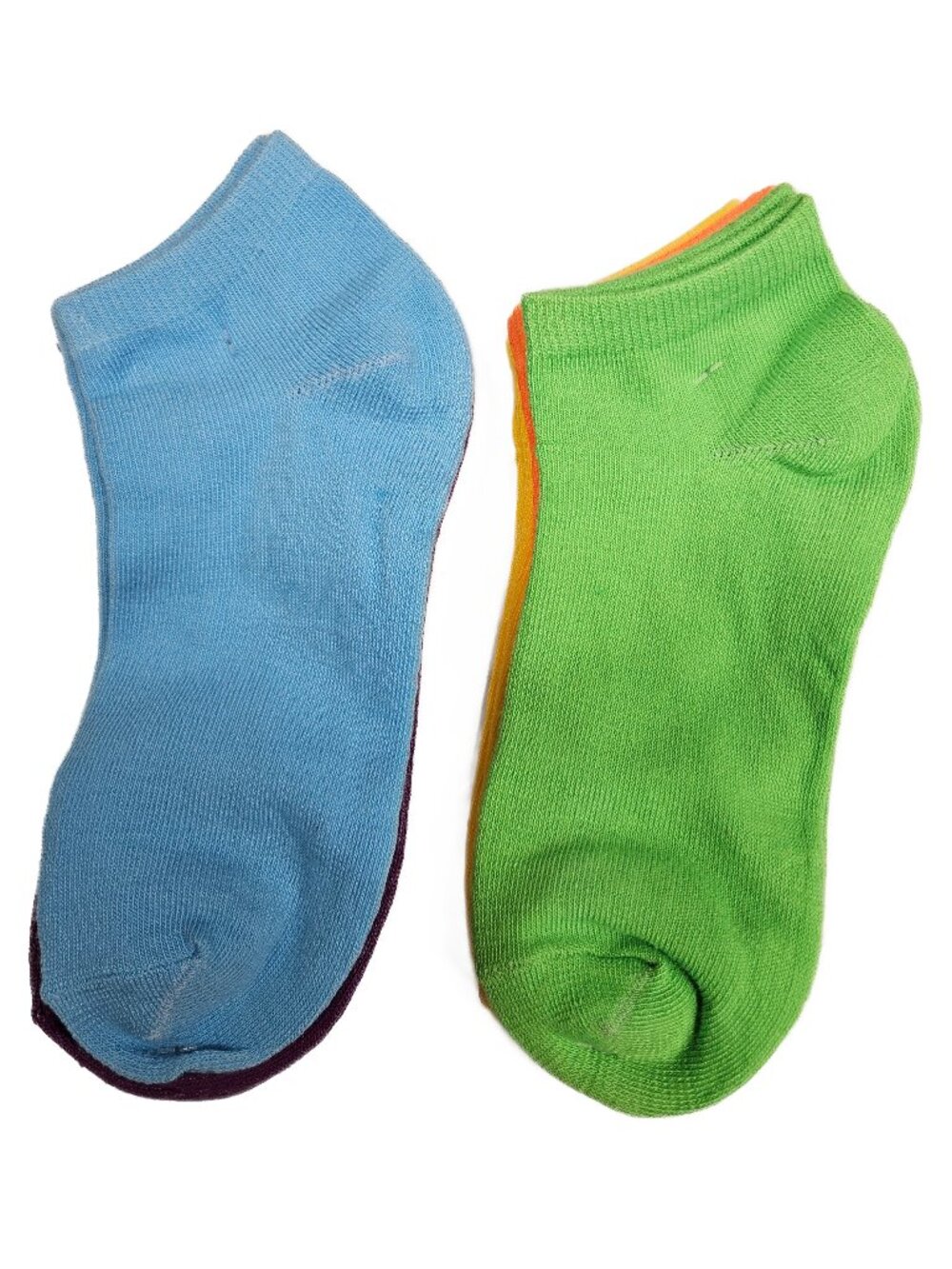 Women's Ankle Socks, Bundle of 12 Pairs, Solid Colors
